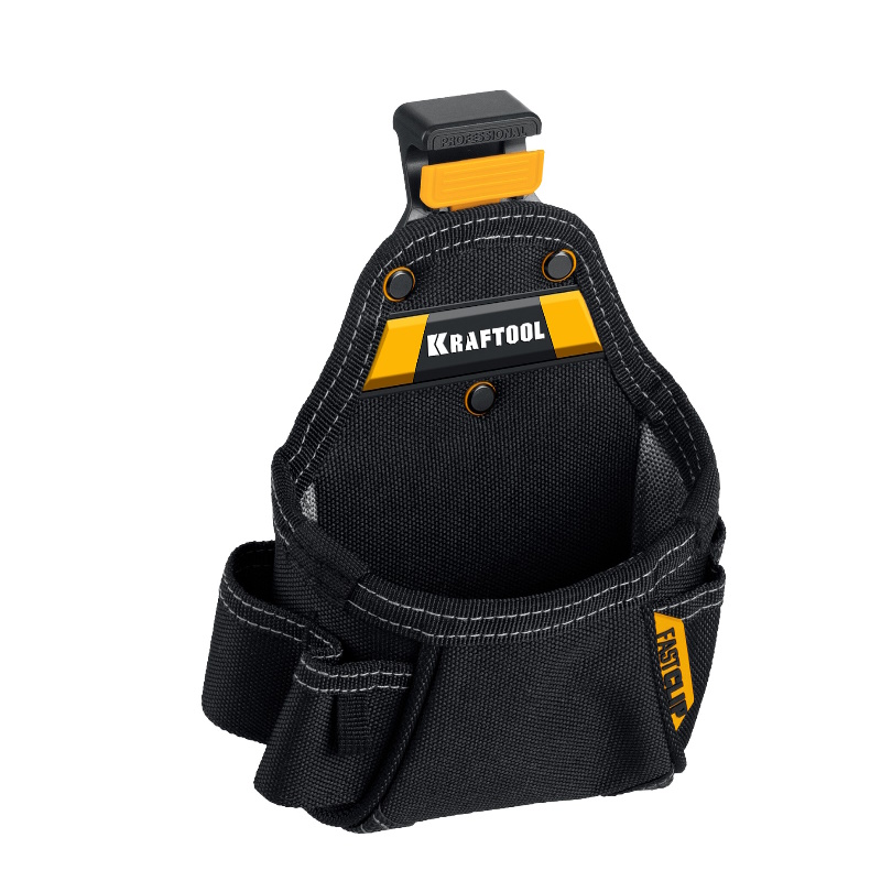 Поясная сумка Kraftool KP-5 38778 (с быстросъёмным креплением FastClip, 5 карманов и петель, 150 х 190 мм)  в Костроме
