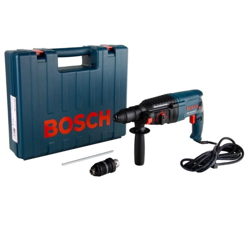 Перфоратор Bosch GBH 2-26DFR 0.615.990.G2F + ветровка в подарок в кейсе, с защитной муфтой в Муроме