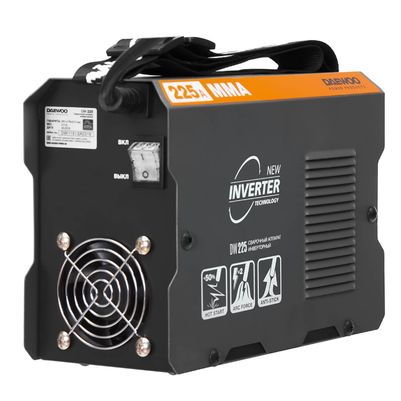 Аппарат сварочный инверторный Daewoo DW 225
