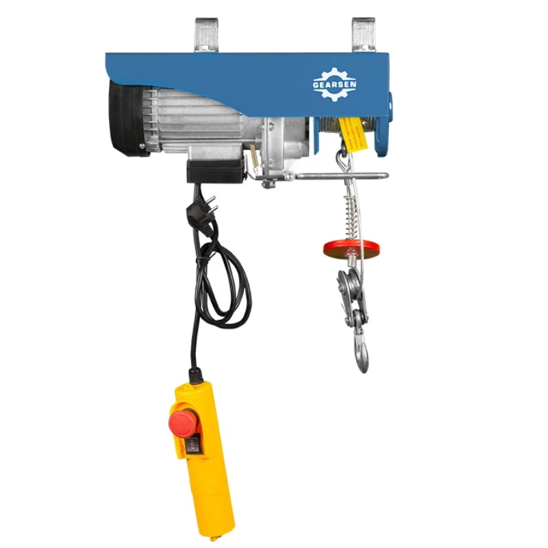 Таль электрическая GEARSEN GPAS 50012 АБ-00008134, мини, PA, 220 В, 500/1000 кг, 12/6 м, стационарная