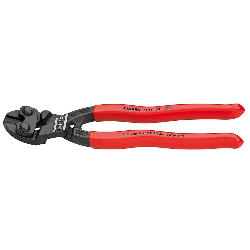 Болторез компактный Knipex CoBolt KN-7121200 голова 20 200 мм обливные ручки 10962₽