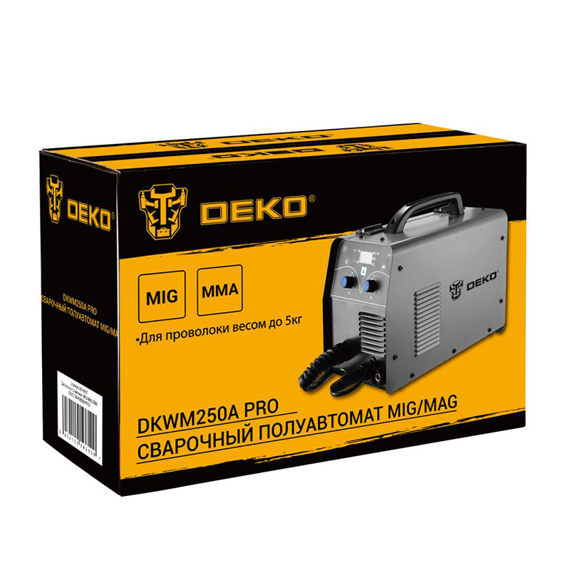 Сварочный полуавтомат Deko DKWM250A PRO, 051-4687, (MIG/MAG 250А) в Муроме