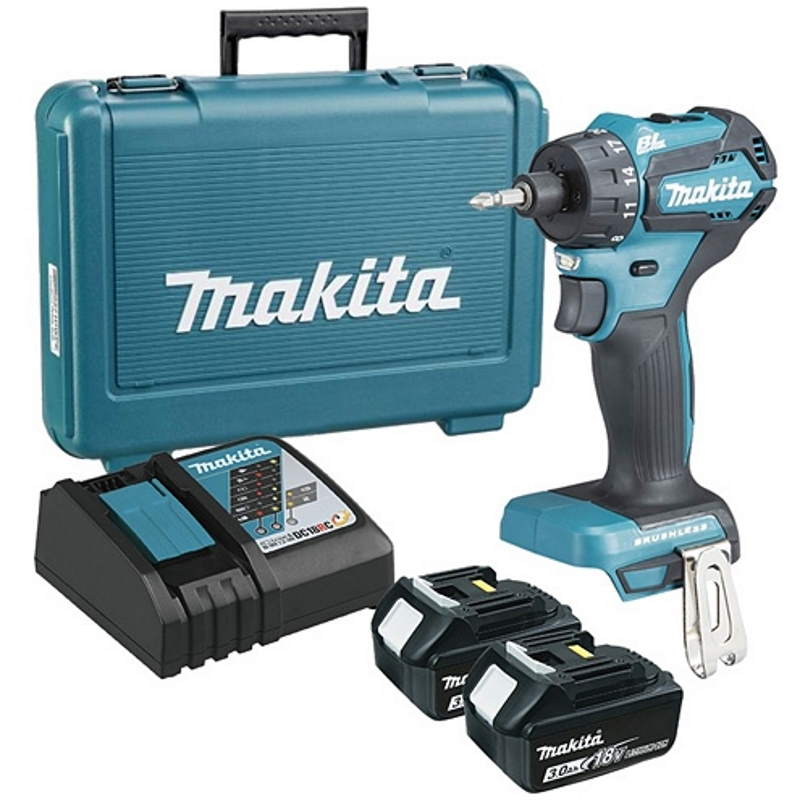 Аккумуляторный винтоверт Makita DDF083RFE (крутящий момент 40 нм, напряжение 18v, вес 1.1 кг, кейс) в Муроме