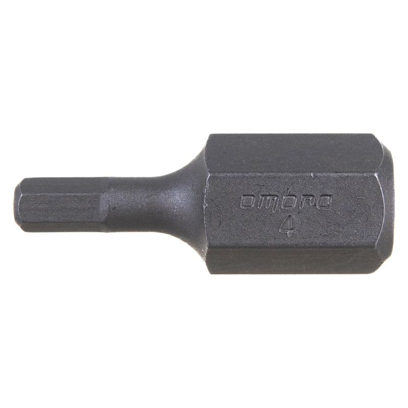 Вставка-бита Ombra 531204 055825 10 мм DR шестигранная, H4, 30 мм в Муроме