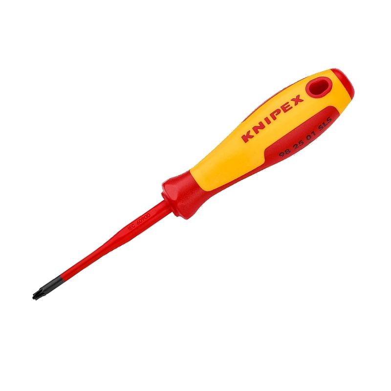 Отвертка (тонкая) KNIPEX со шлицем PlusMinus Pozidriv®, 187 mm, KN-982501SLS