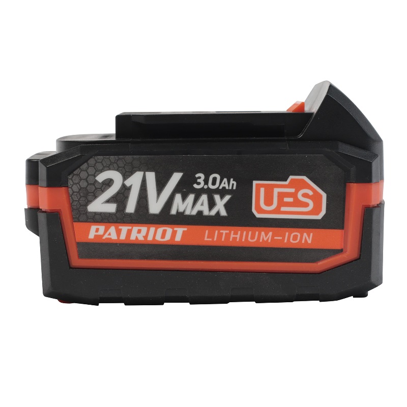 Батарея аккумуляторная Patriot PB BR 21V(Max) 180301123 (Li-ion, 21В, 3,0 Ач, UES, тонкая зарядка 5,5 мм) в Туле