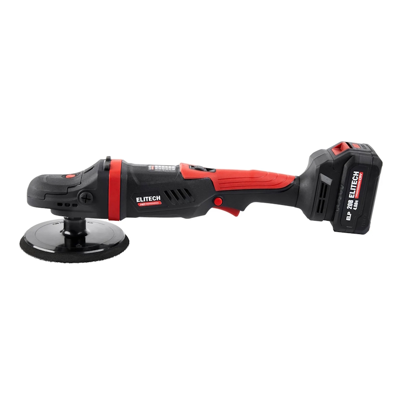 Полировальная машина аккумуляторная Elitech HD CPM 2015SL (E2213.043.01) 205769, 20В, 4Ач, 500-2200 об/мин в Коврове