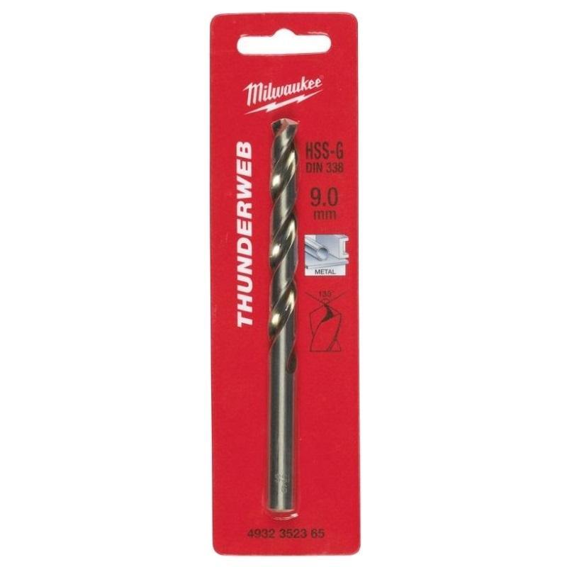 Сверло по металлу Milwaukee Thunderweb 4932352365, HSS-G, 9.0x125 в Череповце