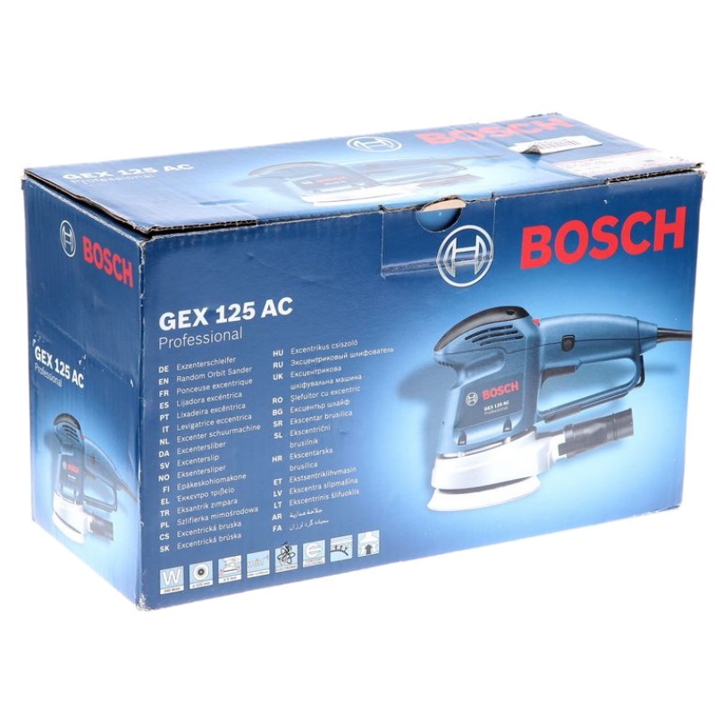 Шлифмашина эксцентриковая Bosch GEX 125 AC 0.601.372.565 в Угличе
