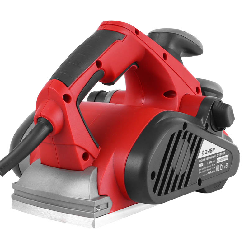 Электрорубанок Зубр ЗР-1300-110 (выборка четверти 15 мм, возможность подключения к пылесосу)