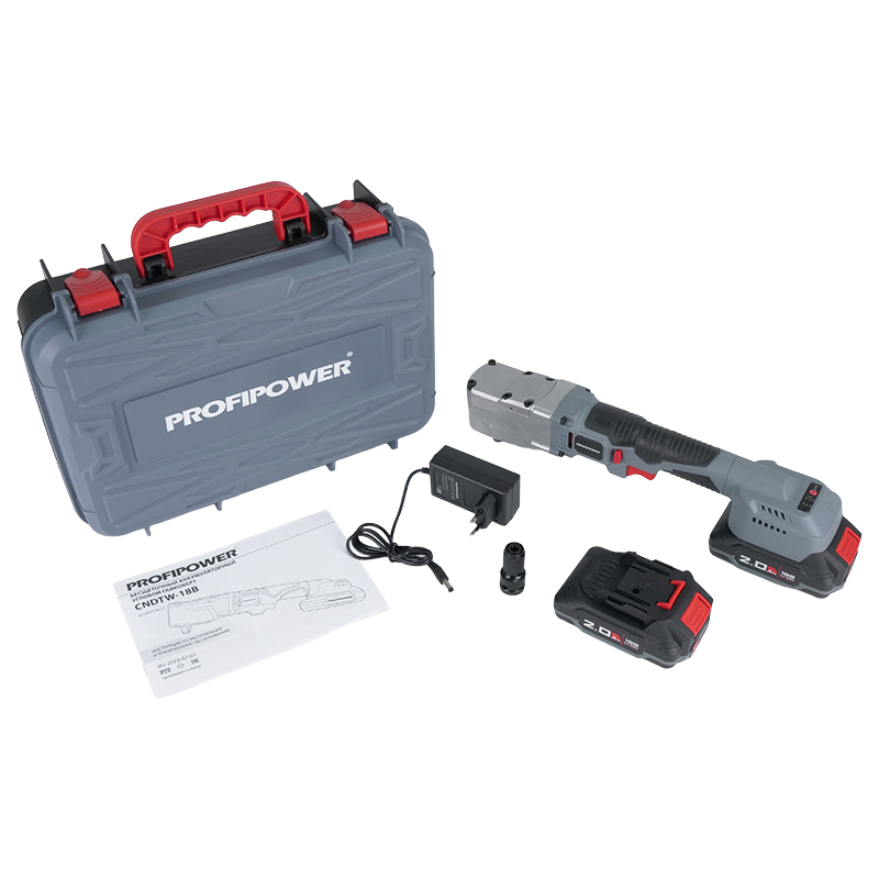 Аккумуляторный угловой гайковерт ProfiPower CNDTW-18B (max частота вращения шпинделя 2100 об/мин) в Угличе