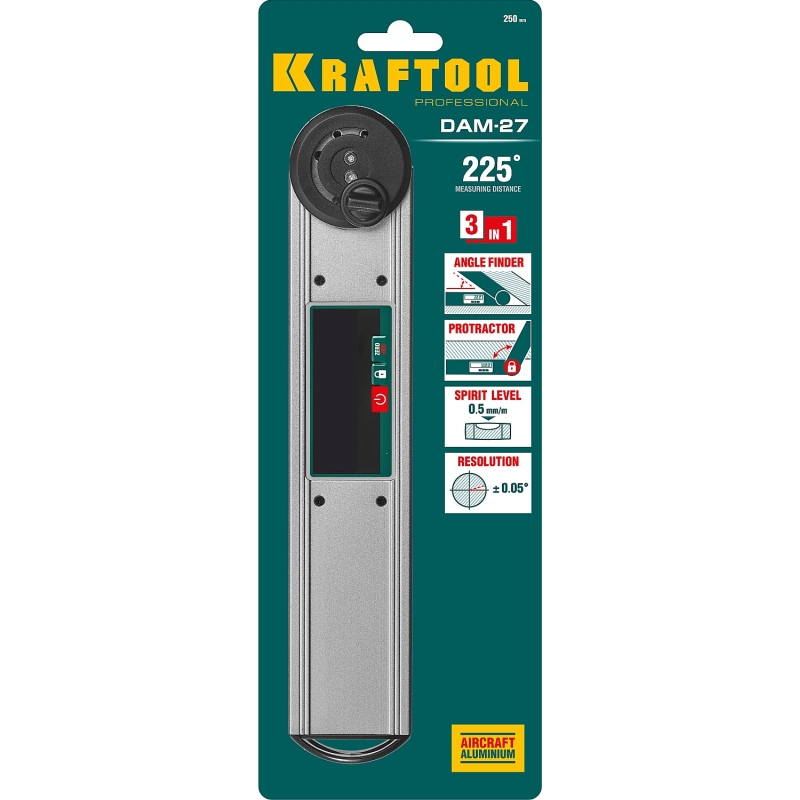 Электронный угломер Kraftool DAM-27 34684 (250 мм) в Костроме