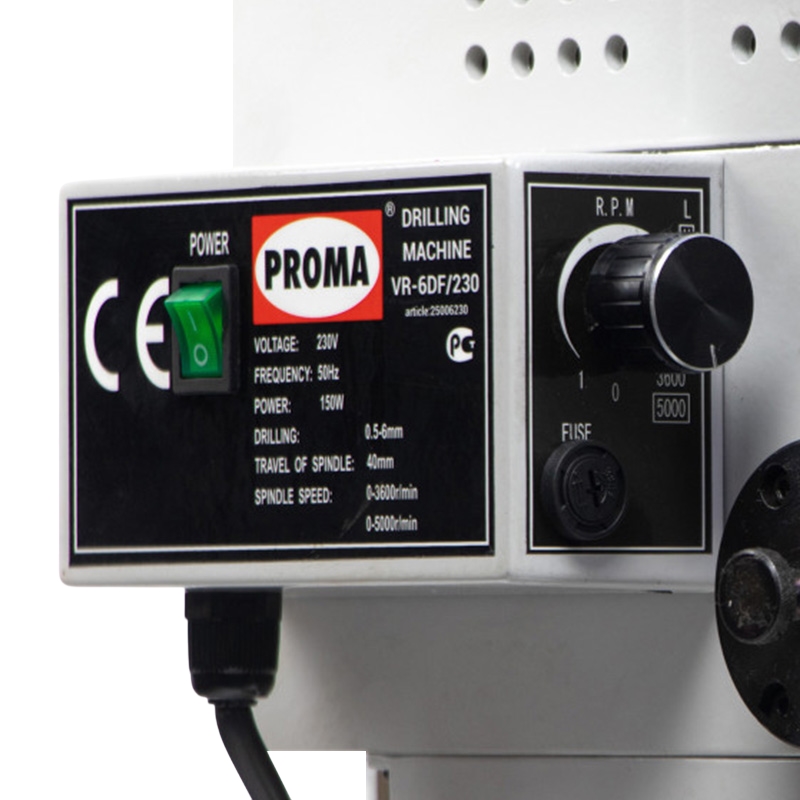 Сверлильный станок Proma VR-6DF/230 25006230