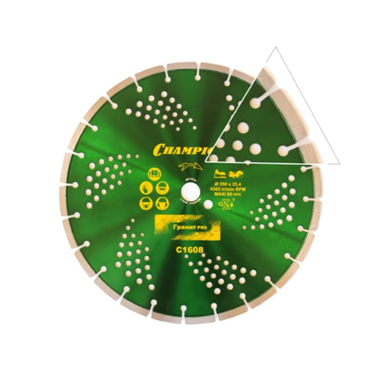 Диск алмазный Champion Laser Granitek PRO (гранит, 350x25.4 мм) С160804897 в Рыбинске
