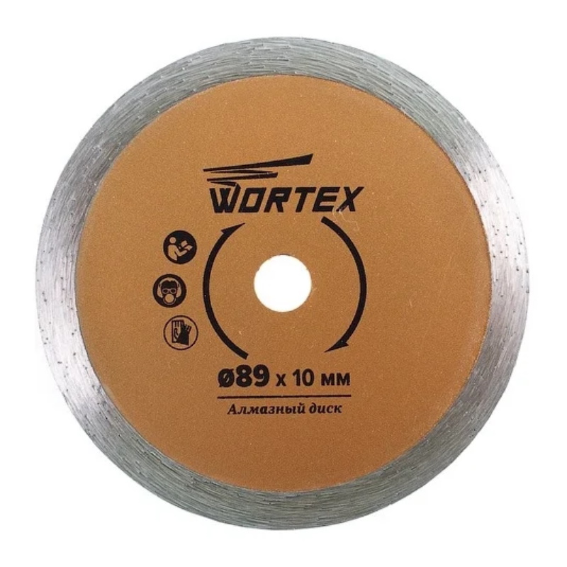 Диск пильный по керамике Wortex HSS100T00026, 89x10 мм HS S100 T в блистере