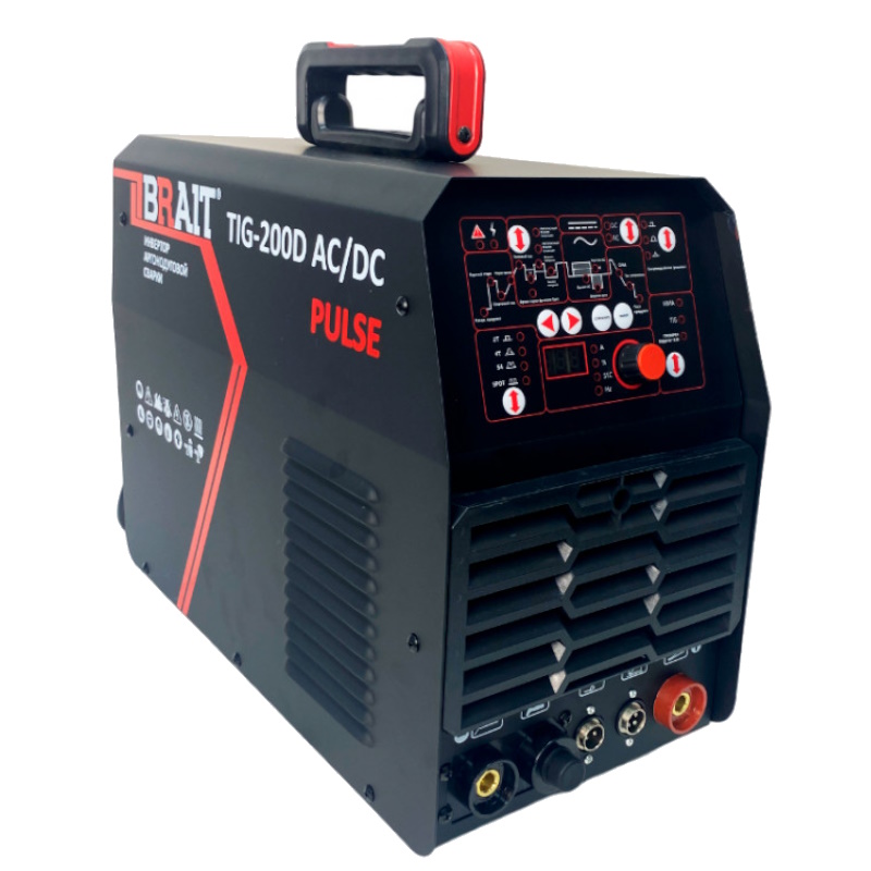 Инвертор аргонодуговой сварки Brait TIG-200D AC/DC PULSE 18.01.018.043, режим сварки TIG/MMA  в Твери