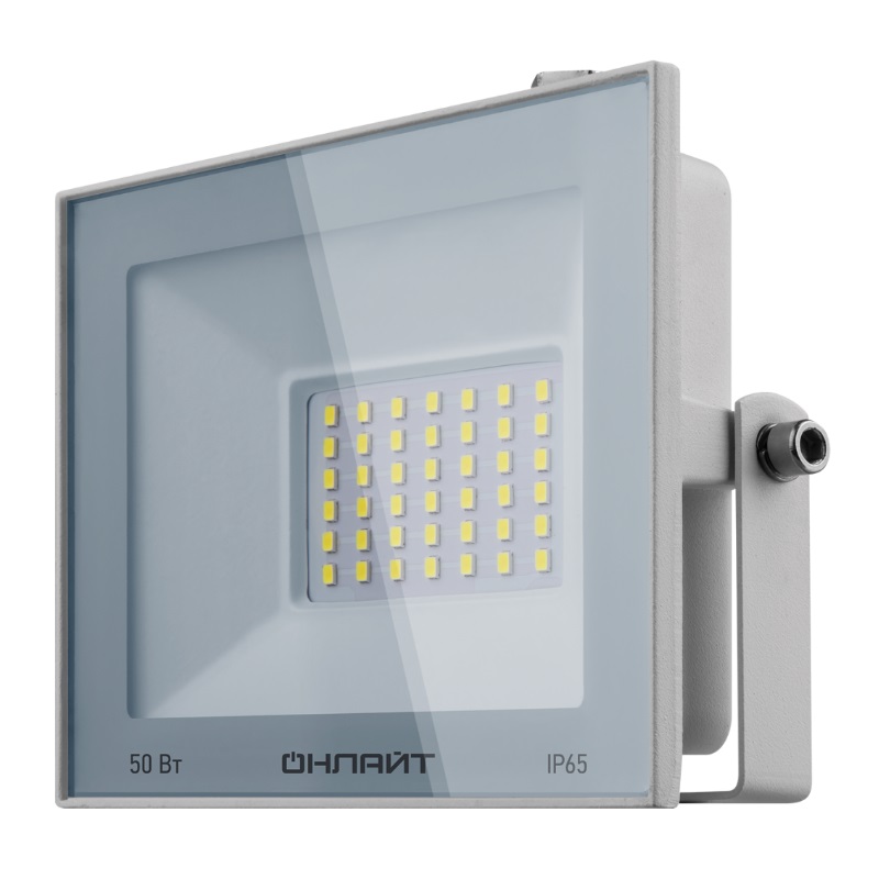 Прожектор светодиодный Онлайт OFL-50-4K-WH-IP65-LED 90136 в Туле