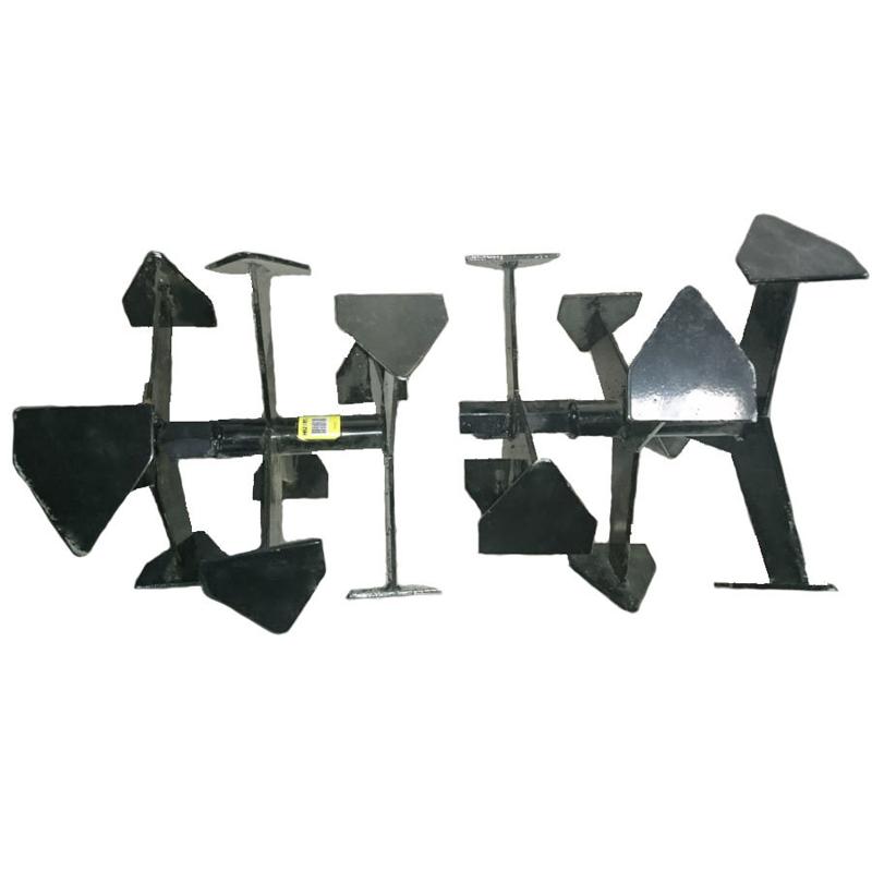 Фреза Гусиные лапки Huter для культиваторов МК-7000 МК-7500 МК-8000 2 шт 4 рядные 4100₽