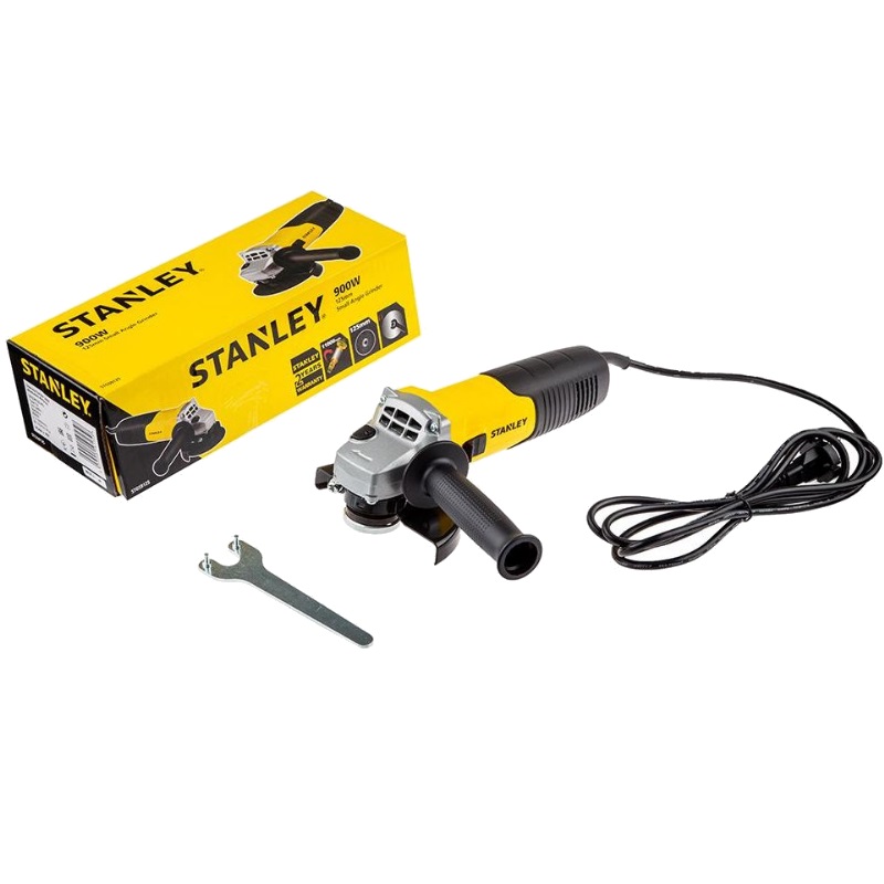 Угловая шлифмашина (болгарка) Stanley STGS9125, 125 мм, 900 Вт