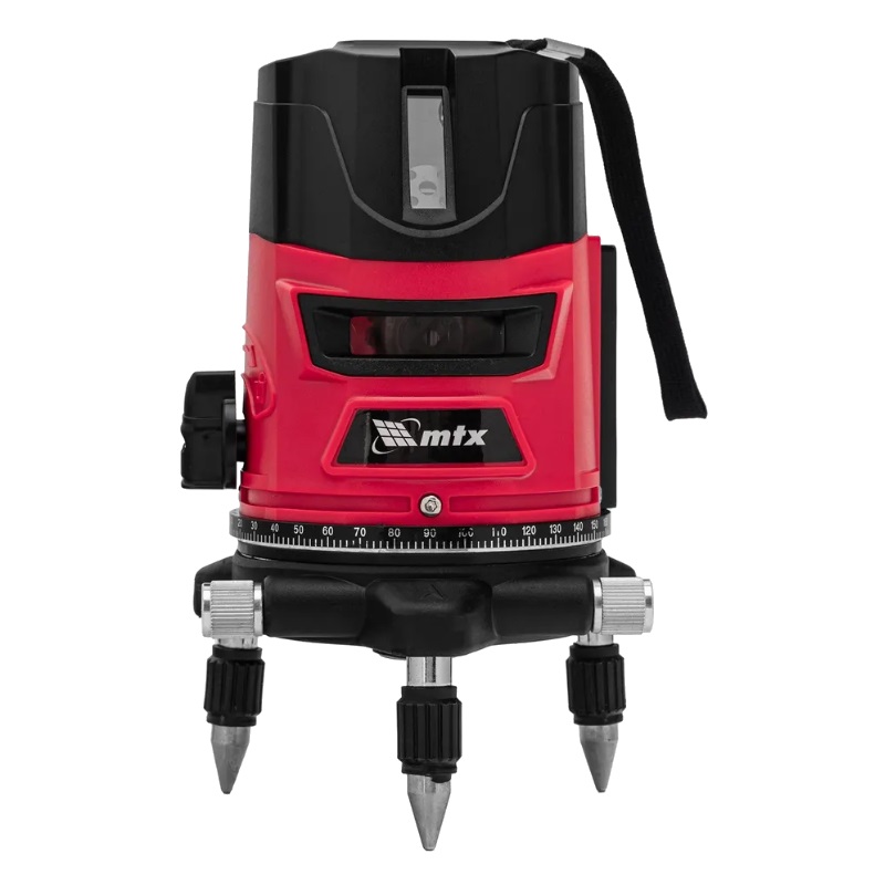 Лазерный уровень MTX CRX-30R (30 м, красный луч, батарейки, резьба 5/8") 35030 в Рыбинске