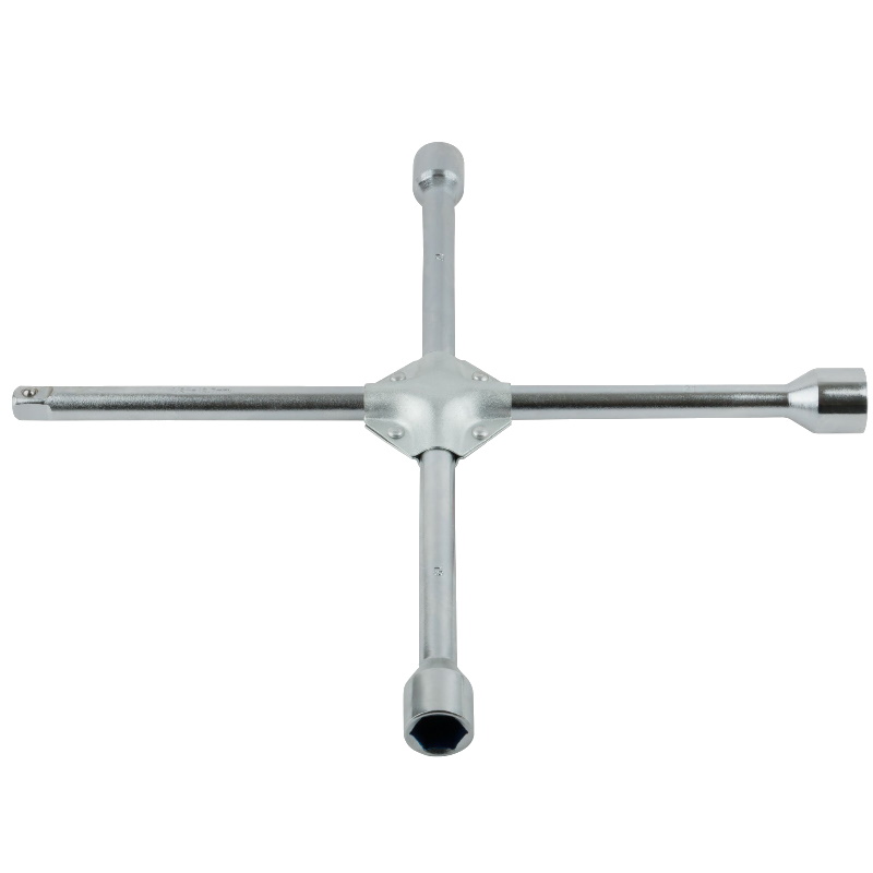 Ключ балонный Fit 62760, крест, усиленный, 17х19х21 мм + 1/2", длина 400 мм в Иваново