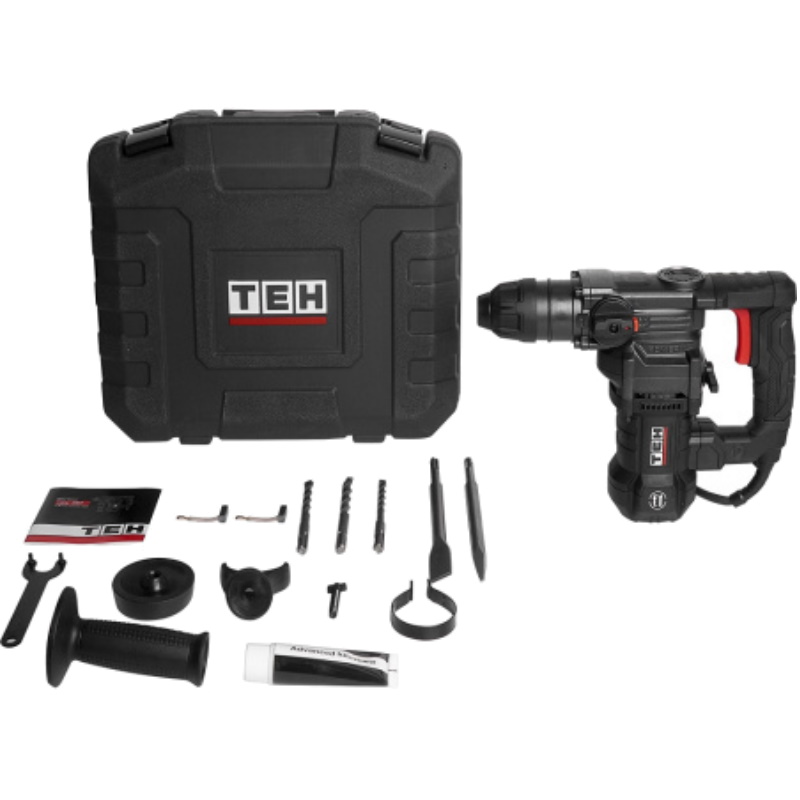 Перфоратор Teh TH2610  в кейсе, с защитной муфтой