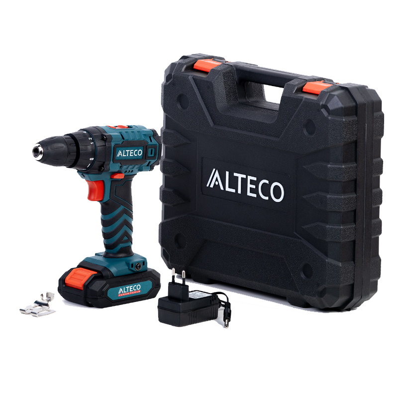 Аккумуляторная дрель-шуруповёрт Alteco CD 0413 (CD 2110.1) 27172, 21 В в Кинешме