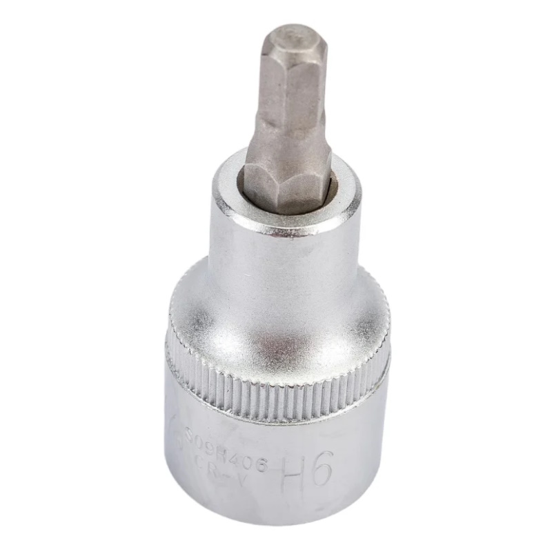 Насадка торцевая Jonnesway S09H406, 1/2"DR с вставкой H6 мм, L-55мм  в Муроме
