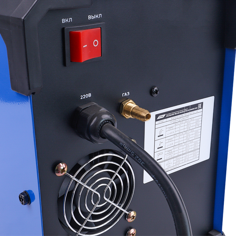 Аппарат полуавтоматической сварки ПТК МАСТЕР MIG 200 DOUBLE PULSE SYNERGY D99