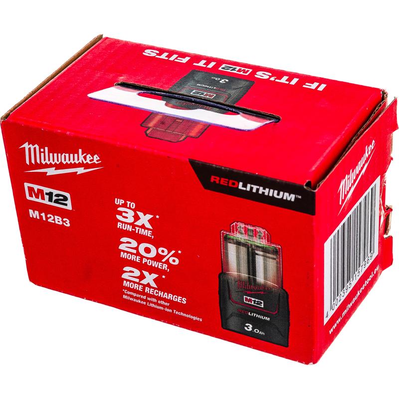 Аккумулятор Milwaukee М12 В3 4932451388 в Иваново