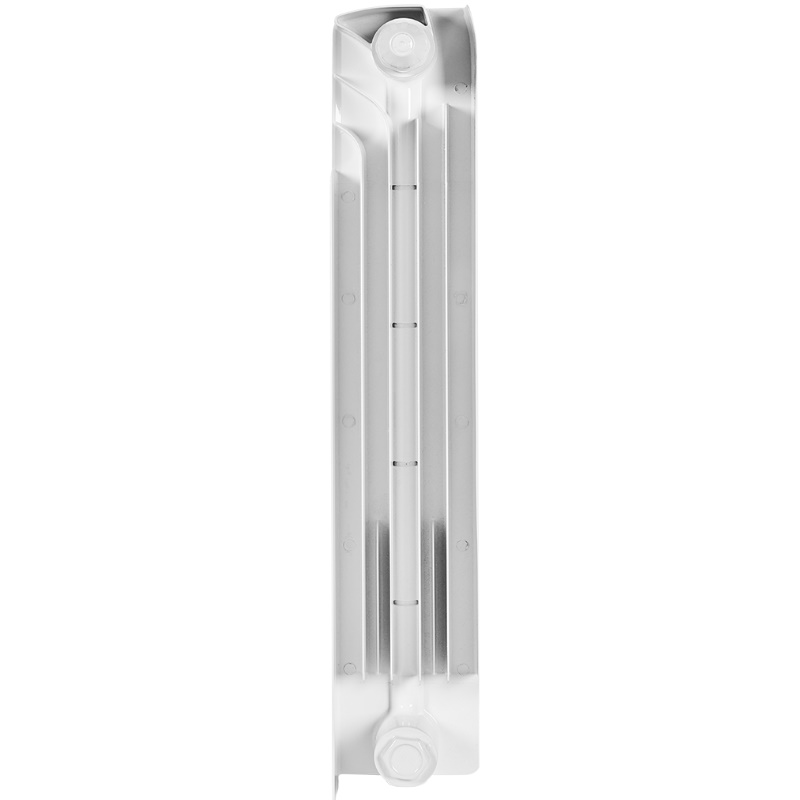 Радиатор Stout TITAN VENTIL 500 SRB-3320-050004, 4 секции, биметаллический, нижнее правое подключение (белый RAL 9016)