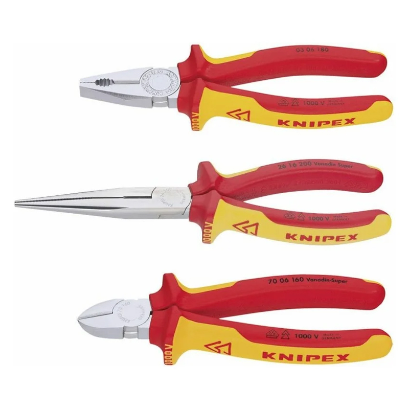 Набор ШГИ VDE Knipex KN-002012 в ложементе 3 предмета в Иваново