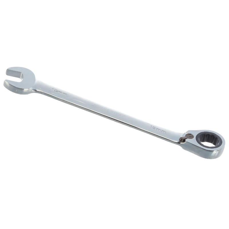 Ключ гаечный комбинированный трещоточный Jonnesway W106114 (W60114) 049296, с реверсом, 14 мм в Твери