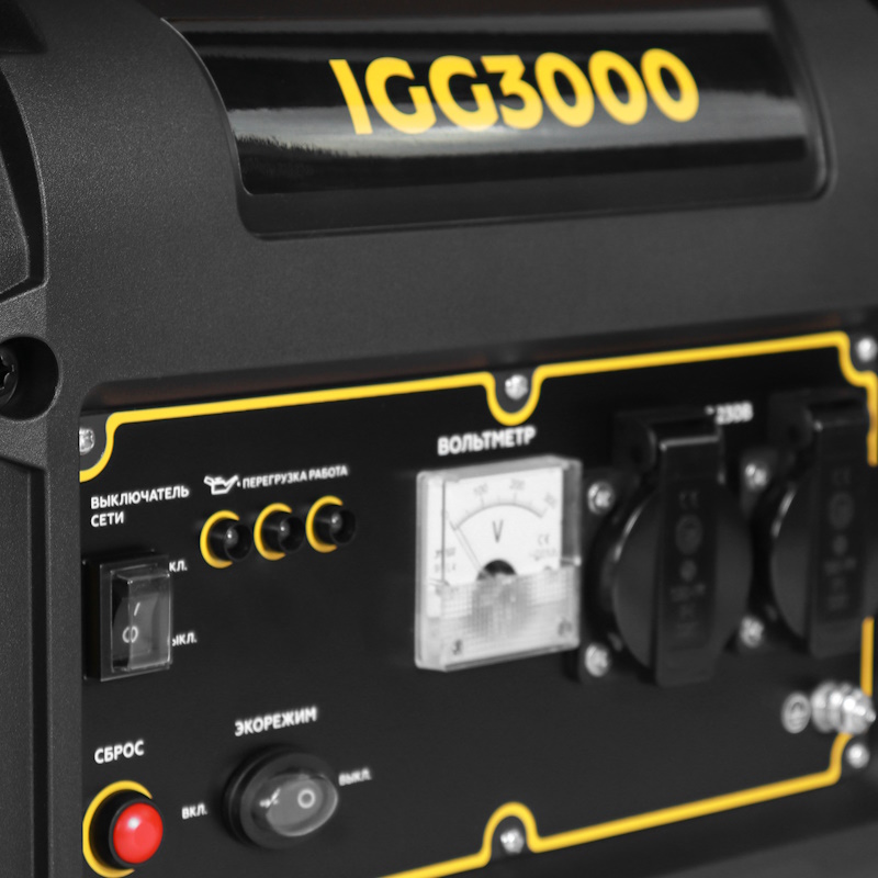 Генератор Champion IGG3000, 2,8/2,9кВт, 7,5лс, 7л, 26кг