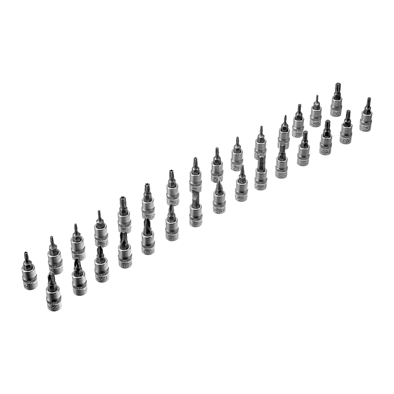 Набор инструментов, Сибртех, 14171, в пластиковом кейсе 172 пред. (1/2", 3/8", 1/4") в Коврове