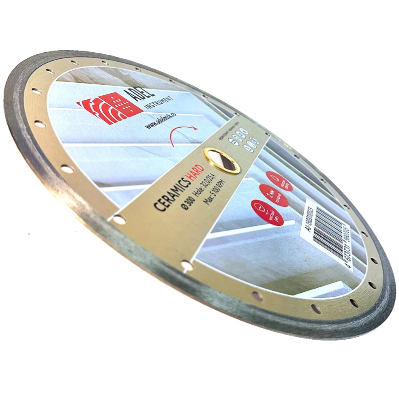 Диск алмазный Adel Instrument Hard Ceramics 00-00018680, сплошной, Ø300*2.0*11*32.0/25.4 в Туле