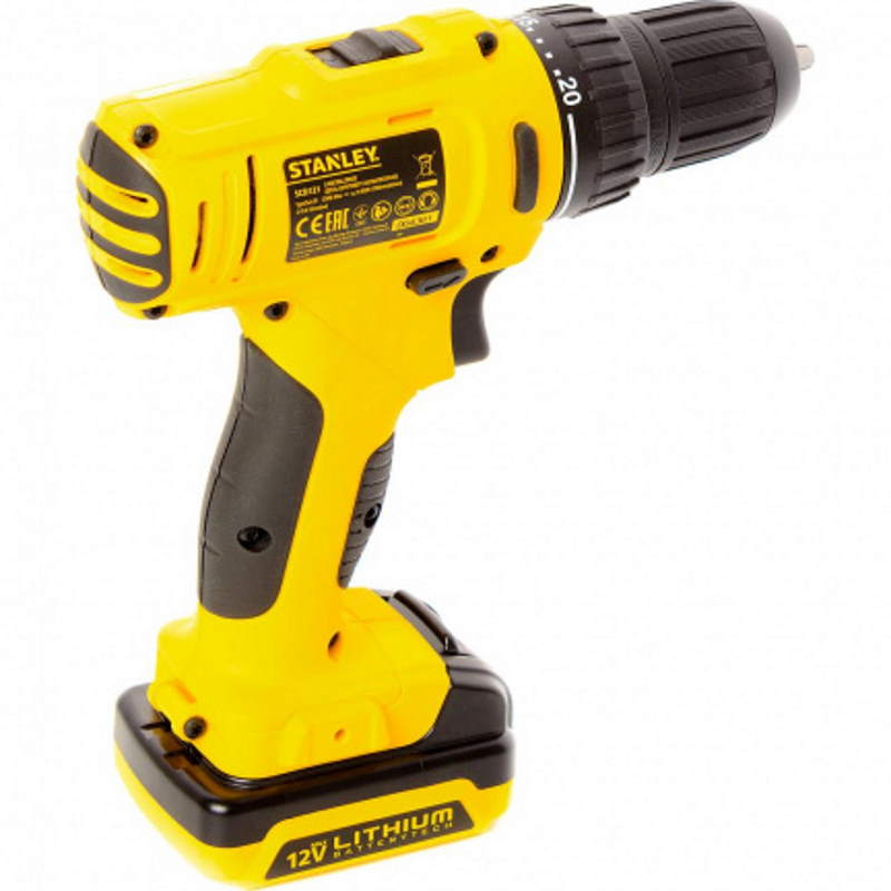 Аккумуляторная дрель-шуруповерт Stanley SCD121S2K-RU в Туле