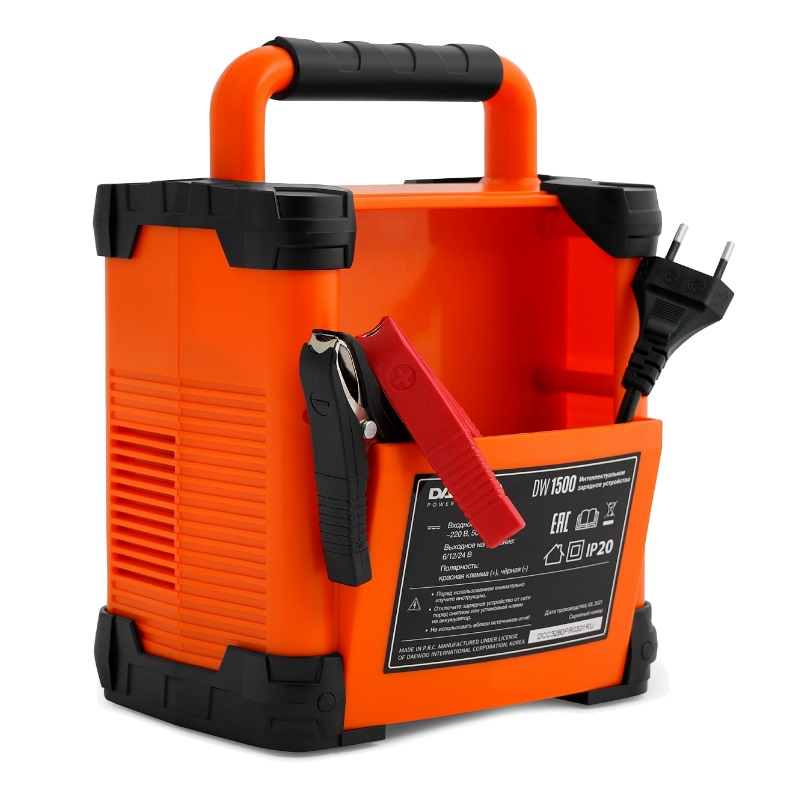 Зарядное устройство для аккумуляторов Daewoo DW 1500 (6/12/24V, 15А) в Костроме