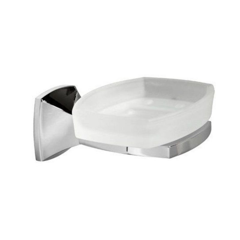 Мыльница WasserKRAFT Wern K-2529 стекло, хром 9060762 в Твери