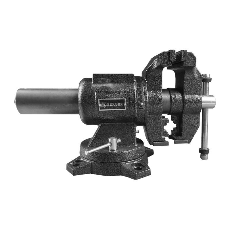 Тиски Berger БАЛЬДР BG1340, многофункциональные, 125 мм в Муроме