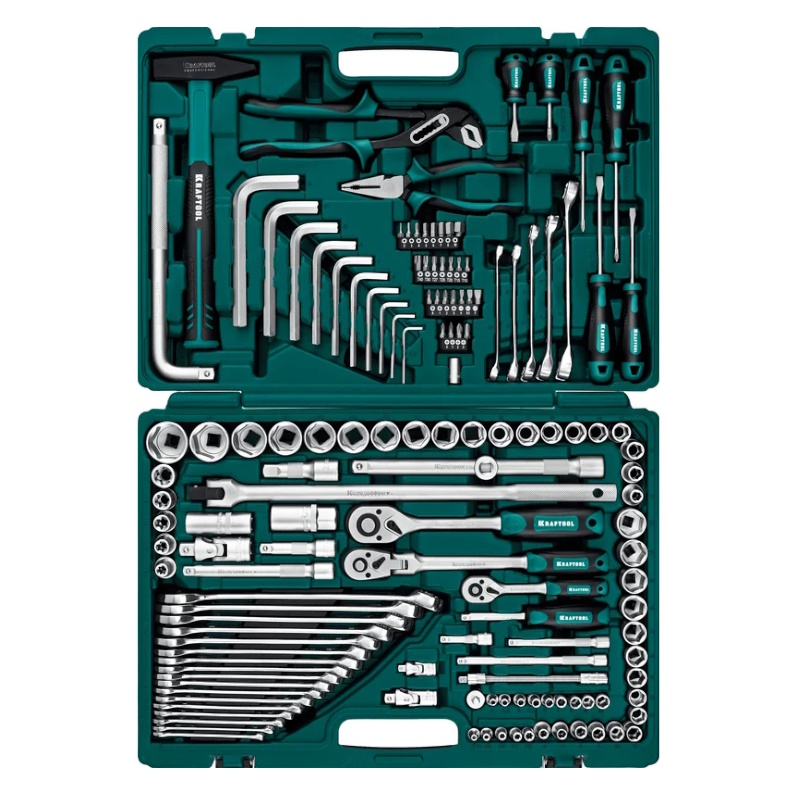 Универсальный набор инструмента Kraftool EXTREM-142 27889-H142 142 предмета 123814 22968₽