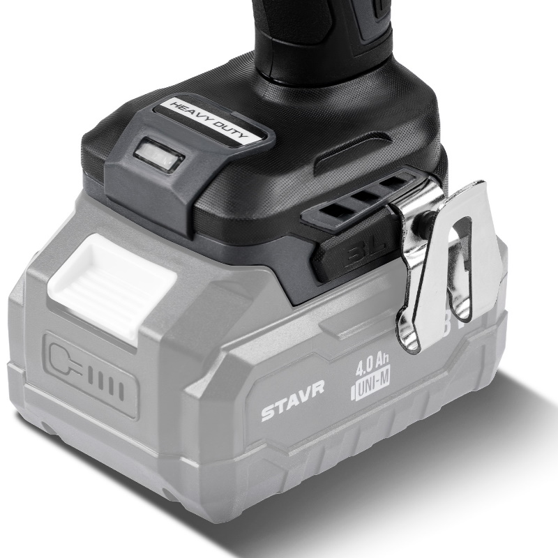 Дрель-шуруповерт аккумуляторная Stavr SHD 18BLHD 4610264004001, 18В UNI-M, 150 Нм, БЗП патрон 1,5 - 13 мм, 0-550/0-2200 об/мин, без акб и зу в Переславле