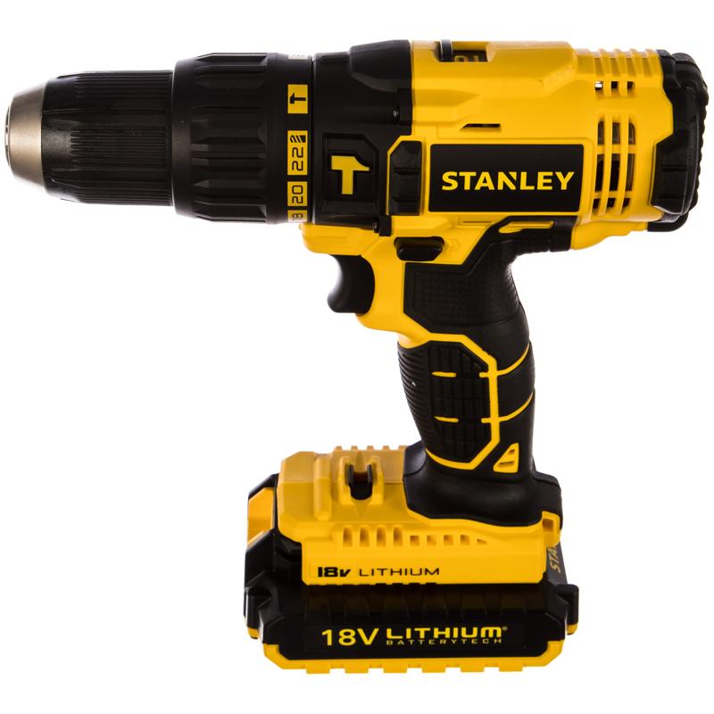 Аккумуляторная ударная дрель-шуруповерт Stanley SCH201D2K в Иваново