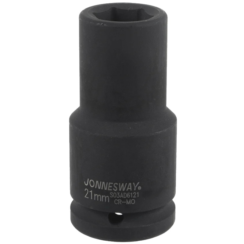 Головка торцевая Jonnesway S03AD6121, ударная глубокая, 3/4"DR, 21 мм в Кинешме