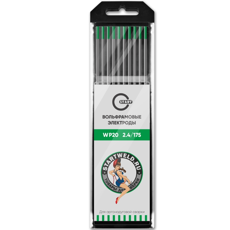 Вольфрамовый электрод Start WP WP2024175 24175 зеленый 190₽