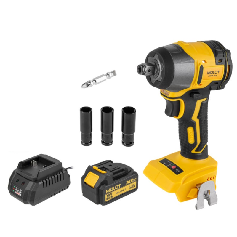 Гайковерт аккумуляторный Molot MCWR 3518 XLT Lite SET 2335040 в Туле