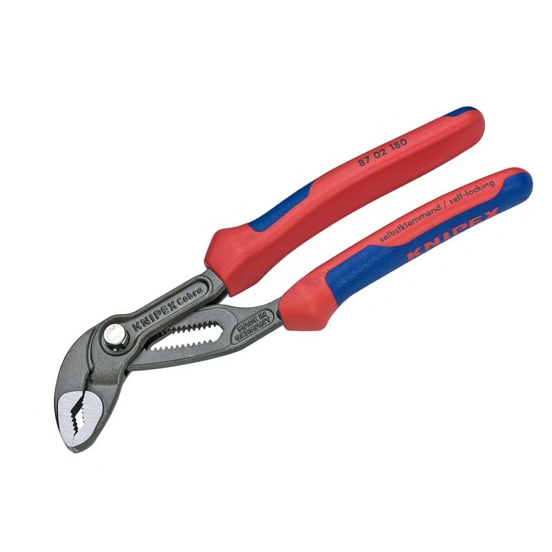 Клещи сантехнические KNIPEX Cobra®, черненые, 180 mm, KN-8702180 в Туле