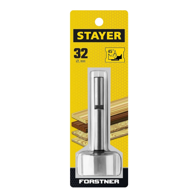 Сверло Форстнера Stayer "Maxcut" 29985-32, по дереву, d=32мм в Ярославле