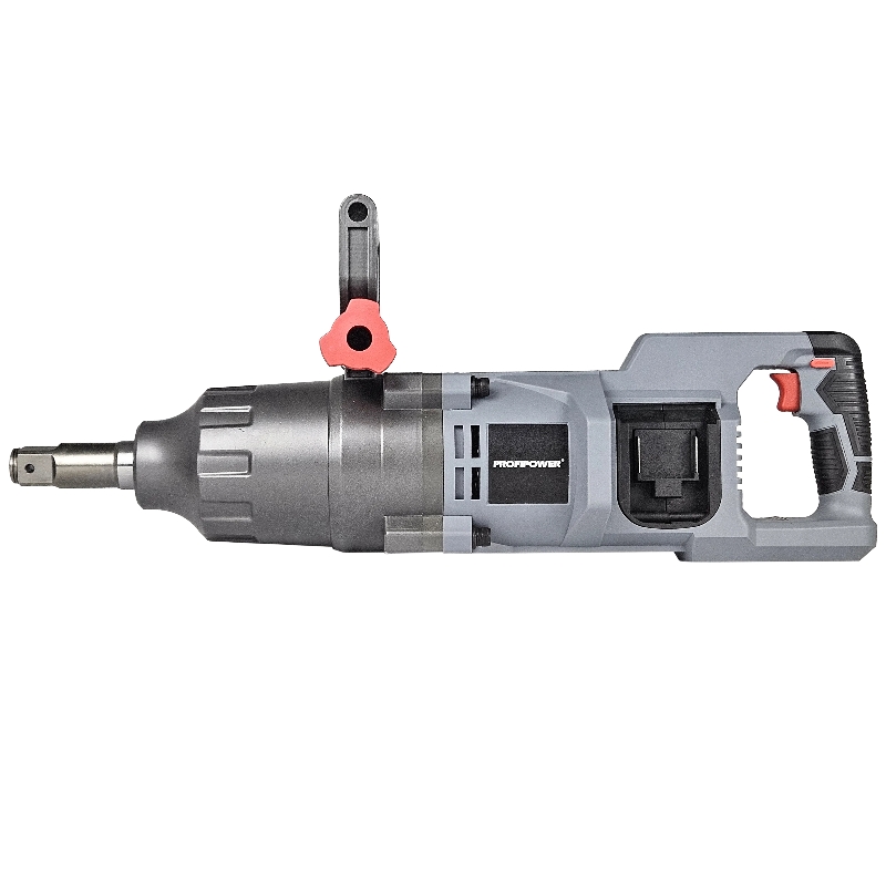 Аккумуляторный бесщеточный ударный гайковерт ProfiPower T-4000NK E0243, короткий шпиндель(40В,4000Нм,Литий-ионный-2шт,8.0Ач,З/У,в кейсе)