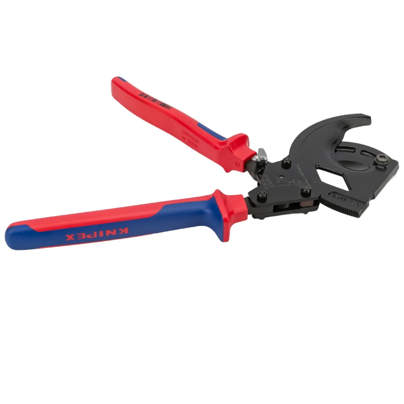 Кабелерез c трещоткой Knipex KN-9532315A, для кабелей со стальным армированием, SWA Ø 45 мм (380 мм²/MCM 750), длина 31